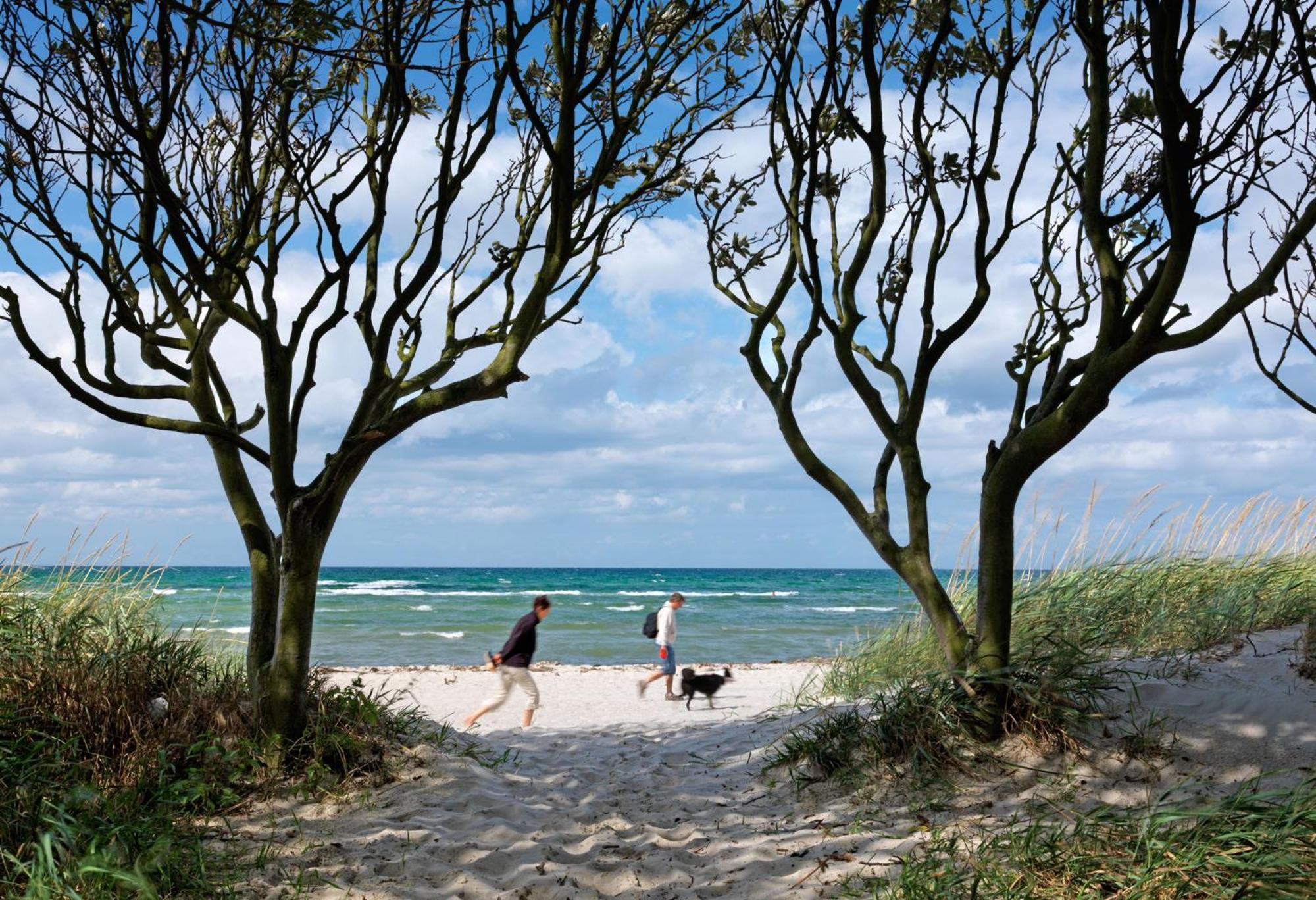 Ferienwohnungen Am Lotsenstieg Abendrot Poel Exterior foto